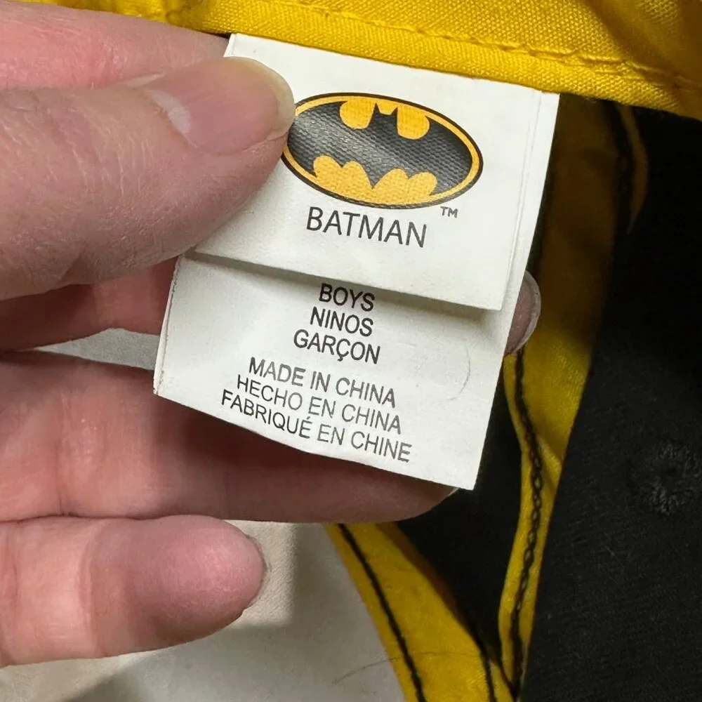 Batman Toddler Snapback Adjustable Baseball Cap Hat DC Comics GUC